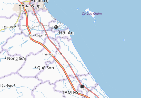 Kaart Plattegrond Bình Đào