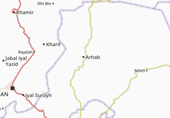 Mapa Arhab