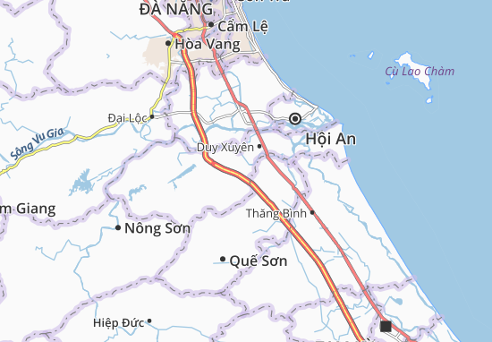 Kaart Plattegrond Duy Trung