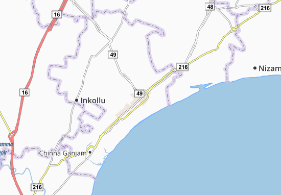 Chirala Map