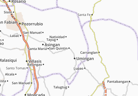 San Quintin Map