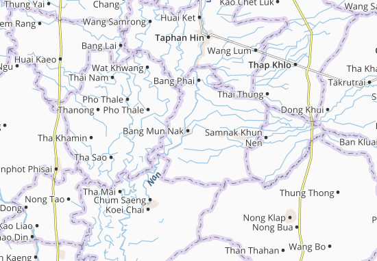 Bang Mun Nak Map