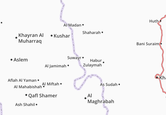 Karte Stadtplan Suwayr