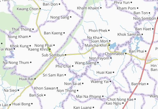 Karte Stadtplan Khok Pho Chai