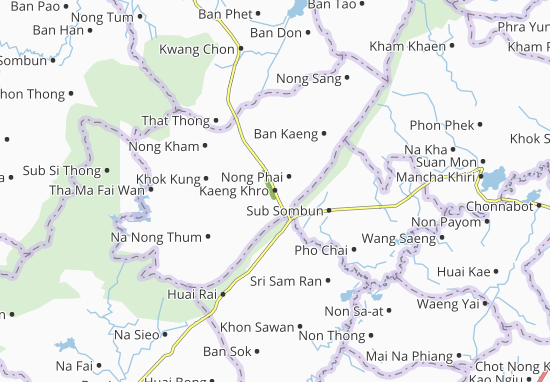 Kaeng Khro Map