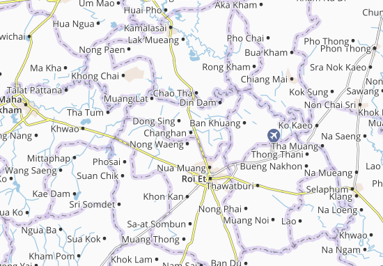 Karte Stadtplan Changhan