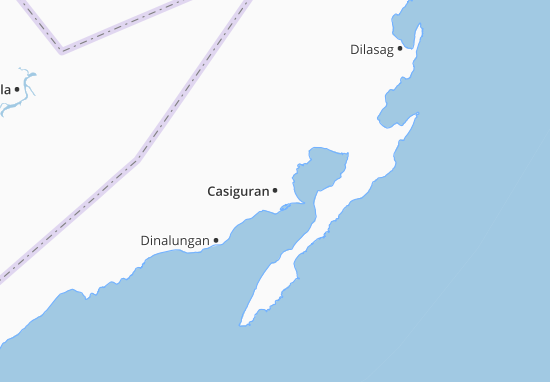 Kaart Plattegrond Casiguran