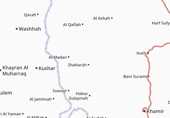 Kaart Plattegrond Shaharah