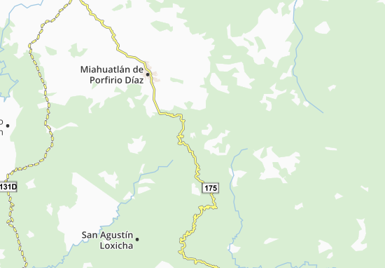 Mapa San Andrés Paxtlán