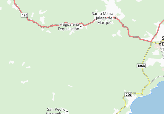 San Miguel Tenango Map