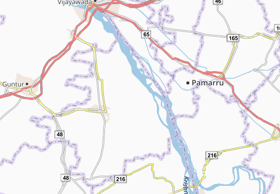 Karte Stadtplan Tumuluru
