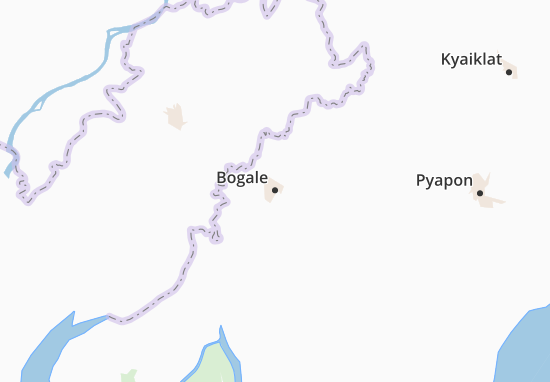 Kaart Plattegrond Bogale
