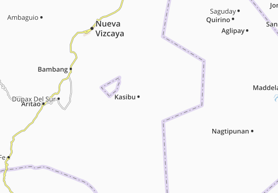 Karte Stadtplan Kasibu