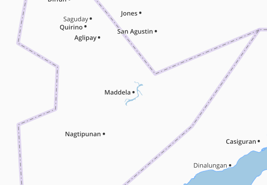 Karte Stadtplan Maddela