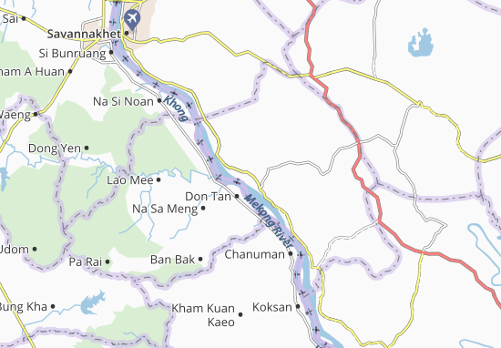 Kaart Plattegrond Ban Naphan
