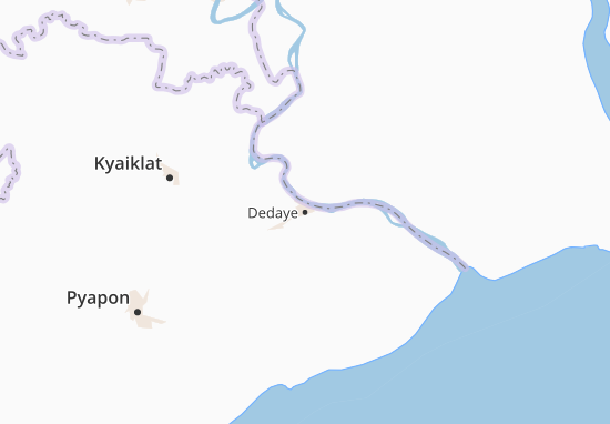 Dedaye Map