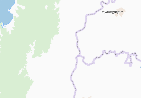 Kaart Plattegrond Taunggale