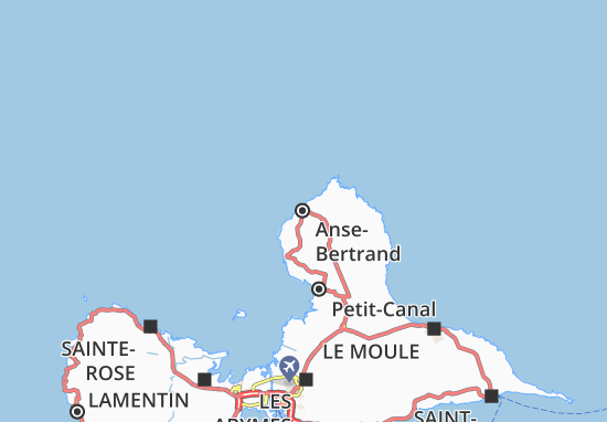 Kaart Plattegrond Anse-Bertrand