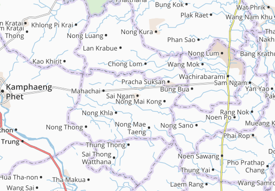 Kaart Plattegrond Sai Ngam