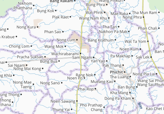 Karte Stadtplan Wachirabarami