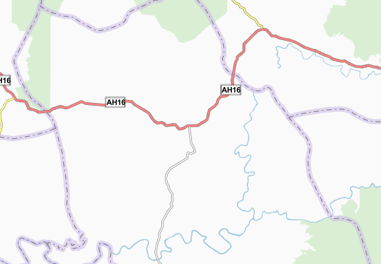 Karte Stadtplan Muang Phin