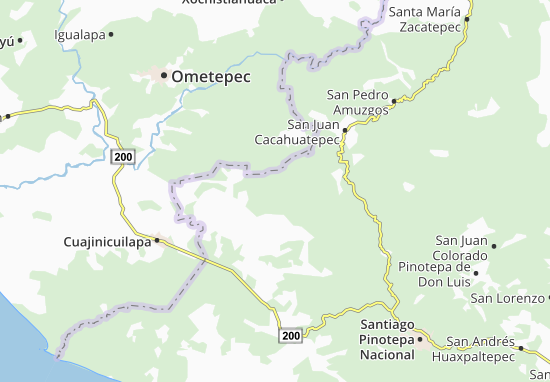 Karte Stadtplan Mártires de Tacubaya