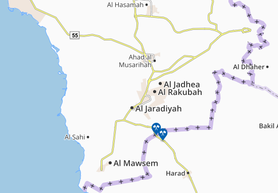 Samtah Map