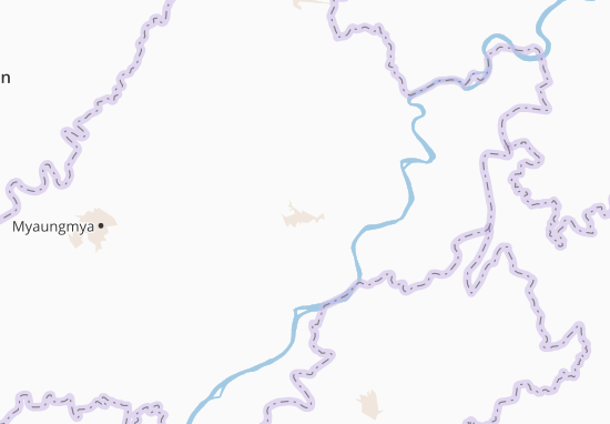 Karte Stadtplan Pathein