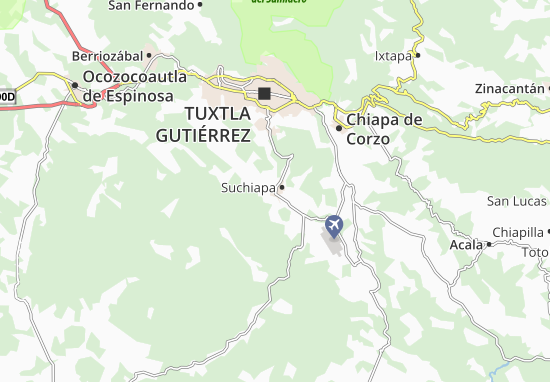 Suchiapa Map
