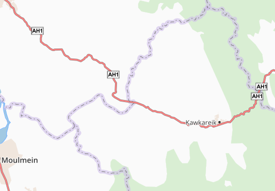 Kaart Plattegrond Kawpalut