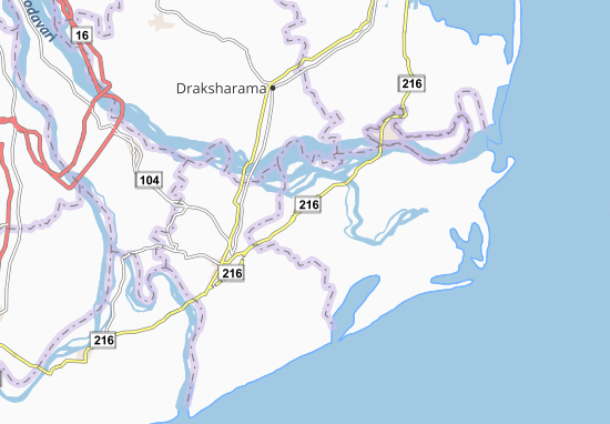 Karte Stadtplan Mummidivaram