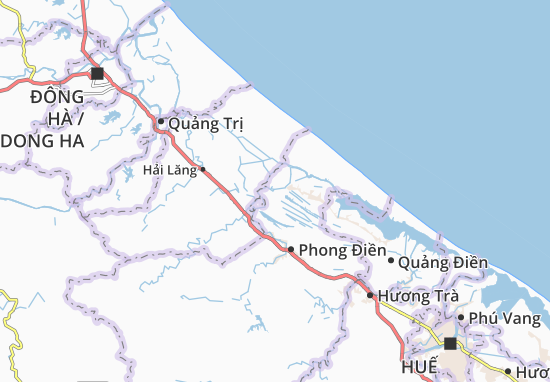 Karte Stadtplan Phong Bình