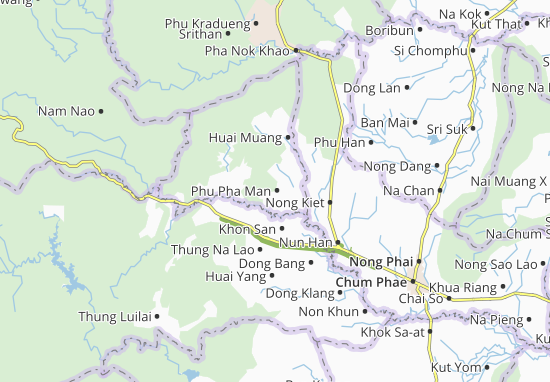 Phu Pha Man Map