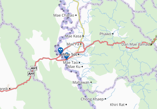 Mae Sot Map