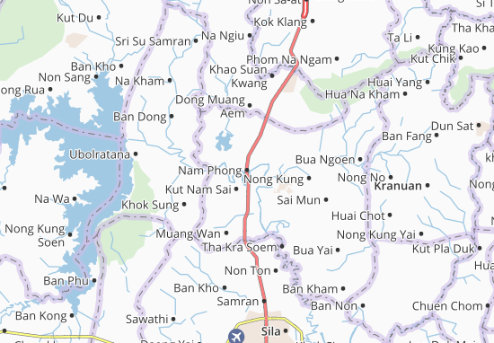 Karte Stadtplan Nam Phong