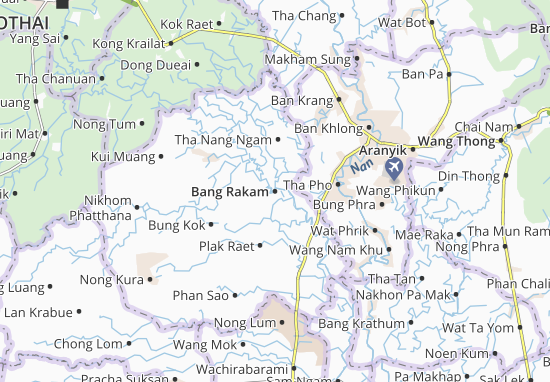 Karte Stadtplan Bang Rakam