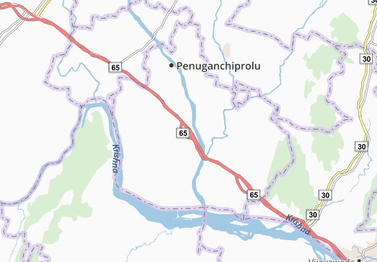 Kaart Plattegrond Nandigama