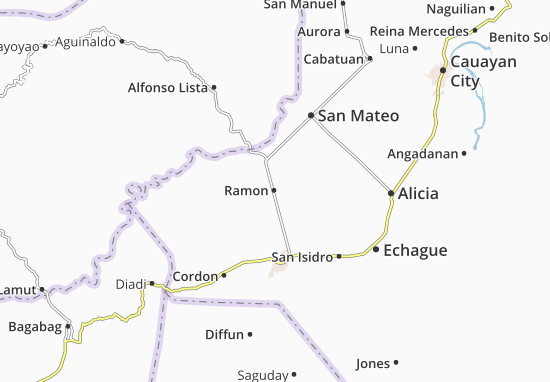 Karte Stadtplan Ramon