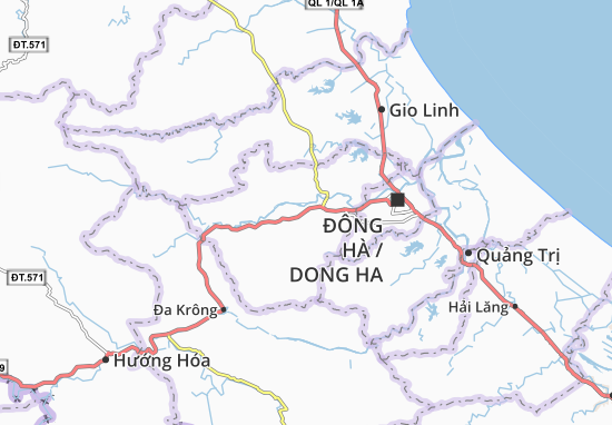 Karte Stadtplan Cam Thành
