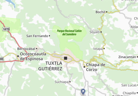 Mapa Las Granjas