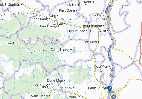 Kaart Plattegrond Dong Luang