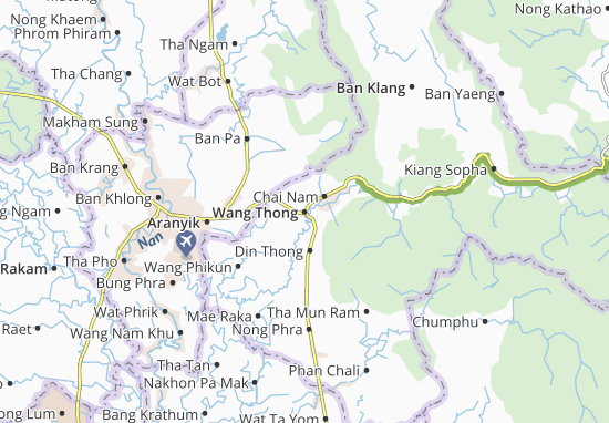 Kaart Plattegrond Wang Thong