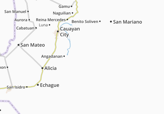 Karte Stadtplan San Guillermo