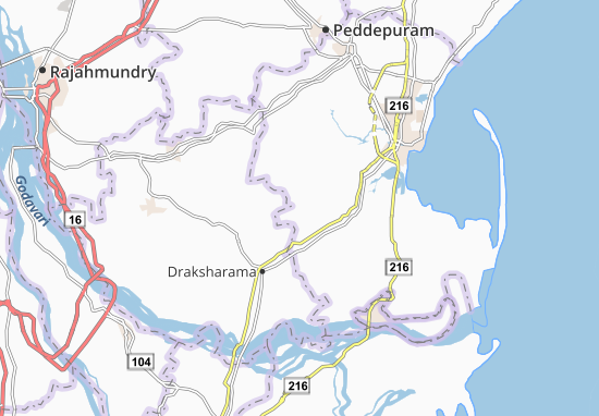 Karte Stadtplan Velanji