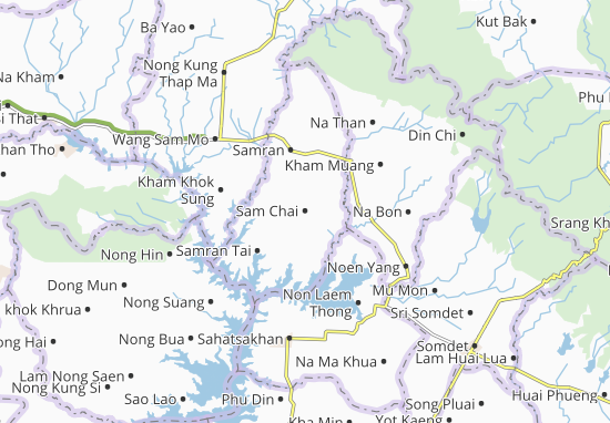 Karte Stadtplan Sam Chai