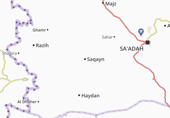 Kaart Plattegrond Saqayn