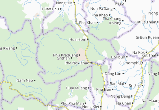 Mapa Phu Kradueng