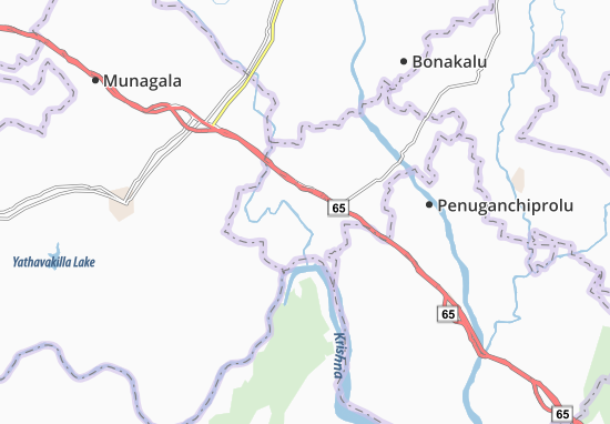 Jaggayapeta Map