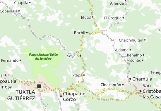 Kaart Plattegrond Soyaló