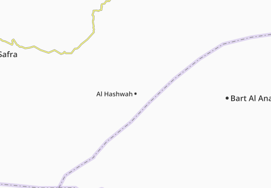 Kaart Plattegrond Al Hashwah